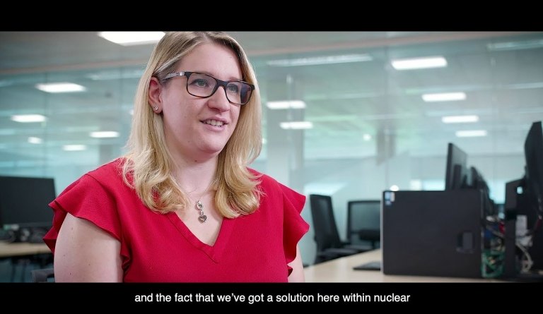 观看视频：在核工作中工作 - 从杰西·克里夫（Jess Cliff），反应堆物理和批判性工程师那里听到